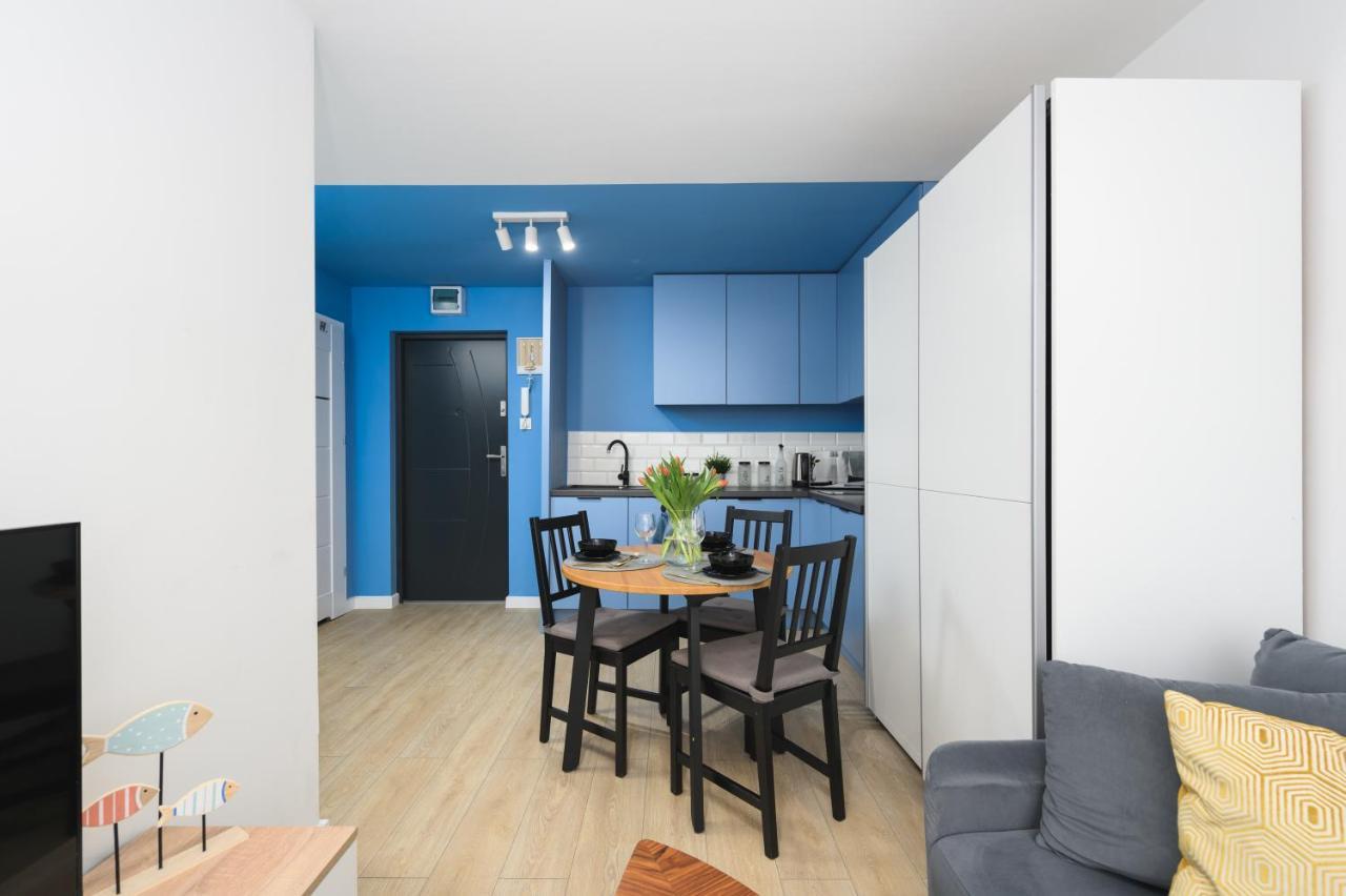Apartamento Apartament Blue Brzezno Prostywynajem Gdansk Brzezno Exterior foto